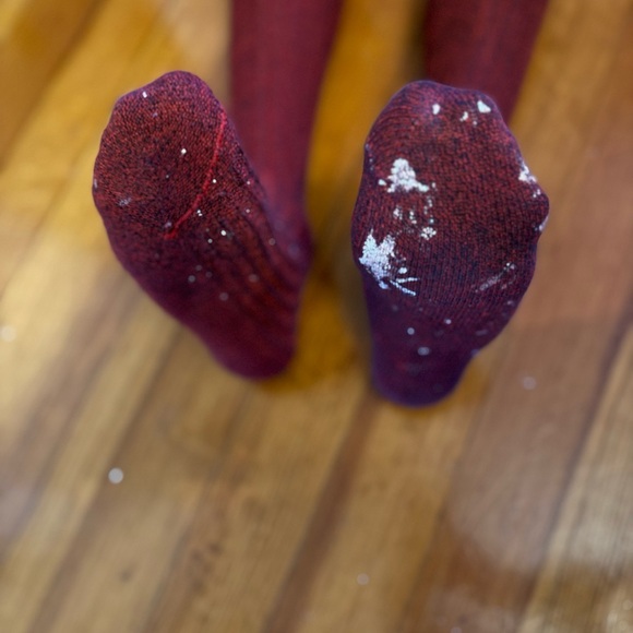 Men's Ribbed Socks - Red - Picture 4 of 5